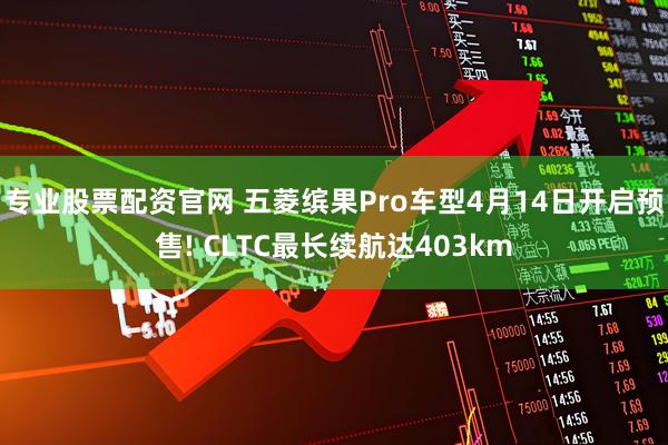 专业股票配资官网 五菱缤果Pro车型4月14日开启预售! CLTC最长续航达403km